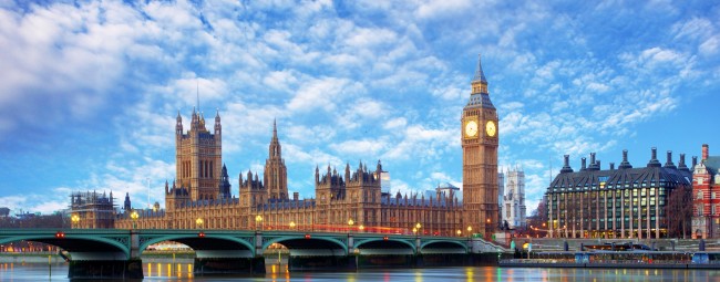 London - Big ben and houses of parliament, UK
