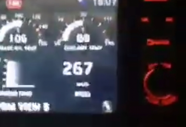 Бабаит фучи с 280 км/ч по Околовръстното в София (ВИДЕО)