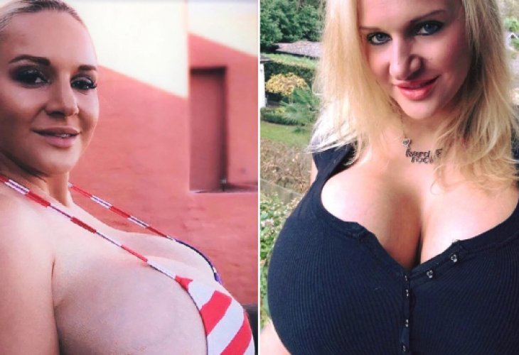 Тя даде 10 000 паунда и сега притежава най-големите гърди във Великобритания СНИМКИ 18