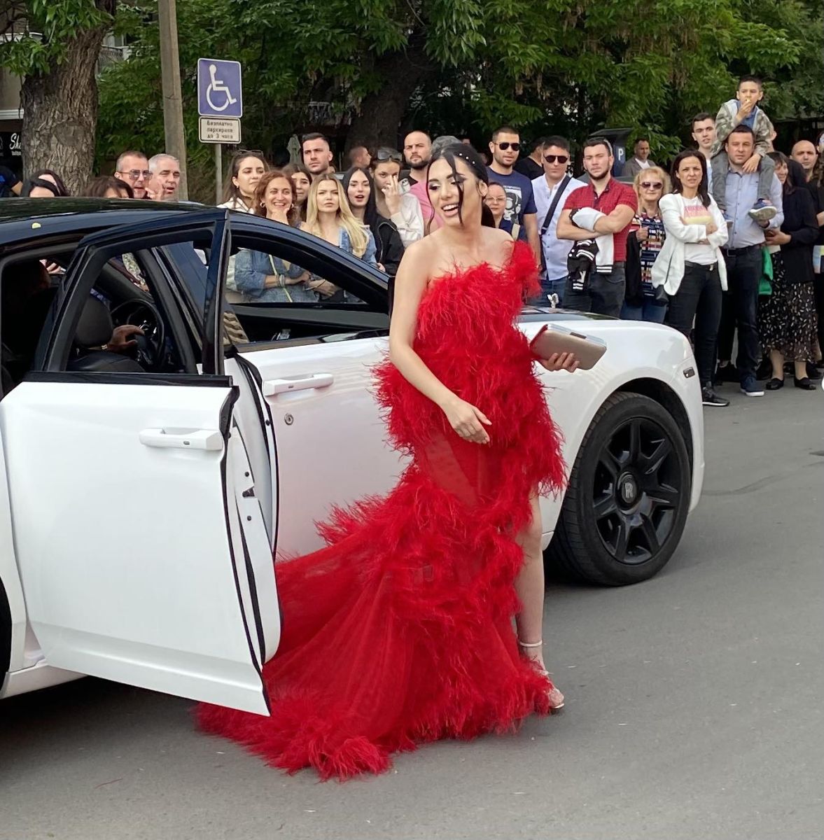 Алекса Колева абитуриента
