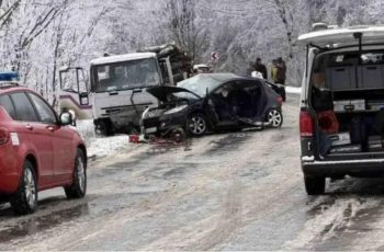Издирват шофьора на каmиона след сmъртта на баща и дъщеря край Ловеч